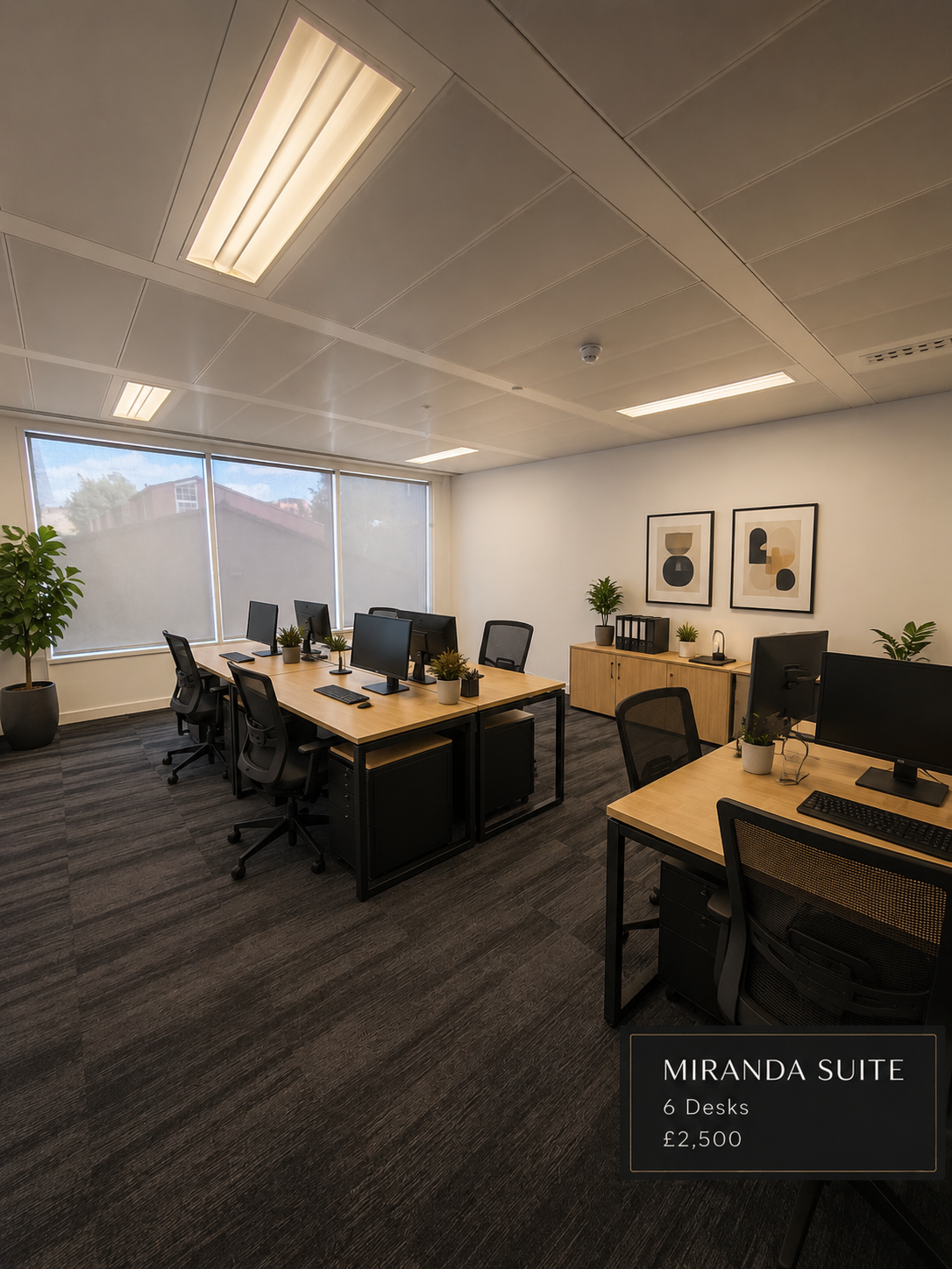 Cordelia suite – 6–8 Desks