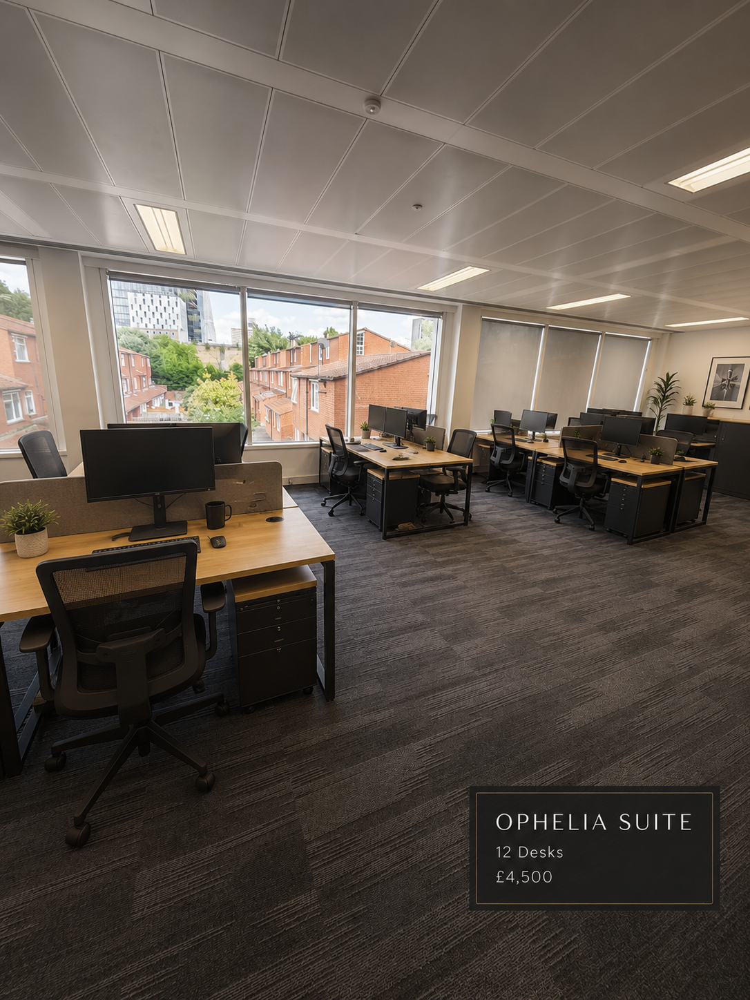 Ophelia suite – Up to 50 Desks