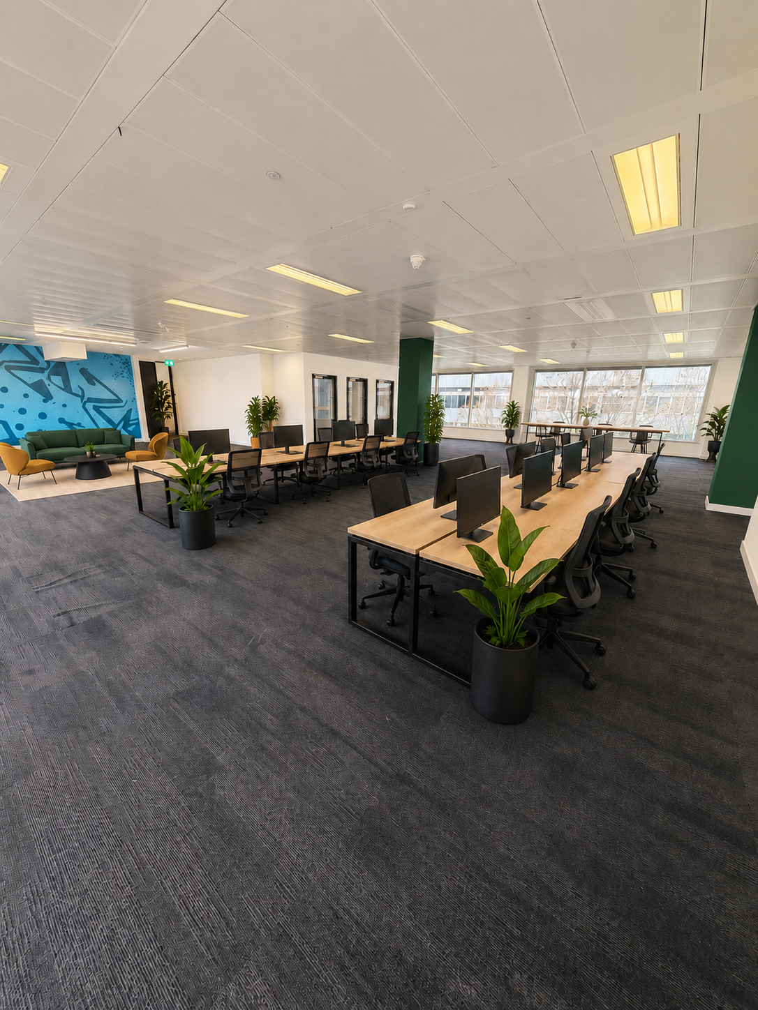 The Penthouse suite – 50 Desks